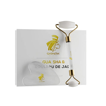 Cleopatre - Rouleau de jade & Gua sha